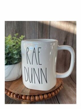 NEW Rae Dunn Signature Coffee Mug Ceramic